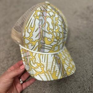 Pistil woman’s multi colored trucker hat